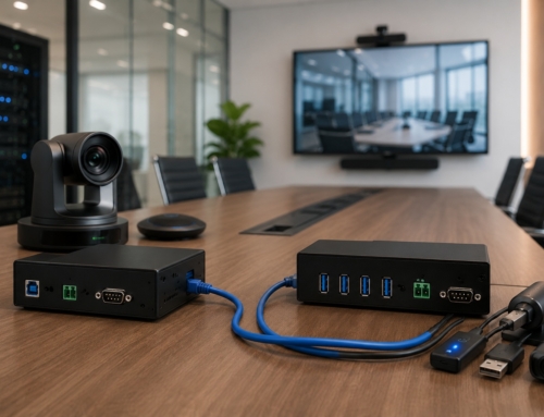 Why Your Boardroom Cameras and Signage PCs Stop Working Beyond 5 Metres And the 100m Solution